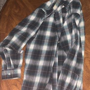 Teal Flannel